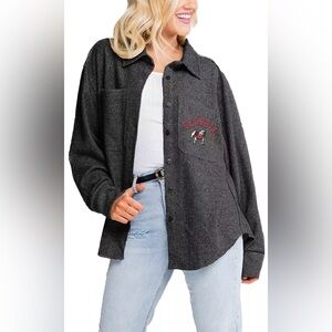 Gameday Couture University of Georgia Shacket